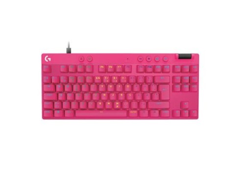 Klaviatuur Logitech Pro X TKL Rapid SWE, roosa
