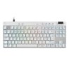 Klaviatuur Logitech Pro X TKL Rapid SWE, valge