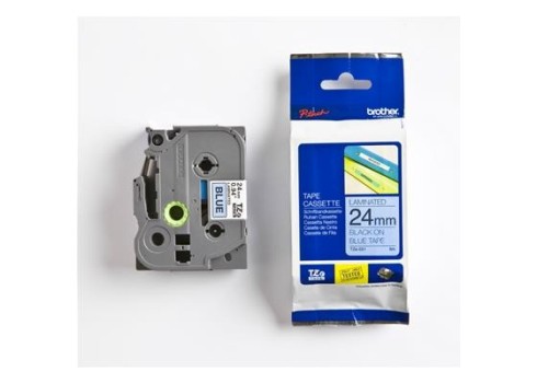 Lint Brother TZE551 24mm must-sinine 8m