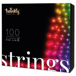 Twinkly jõulutuled 100LED-8m-must juhe-IP44