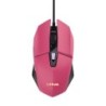Juhtmega Hiir Trust GXT109 Felox, roosa