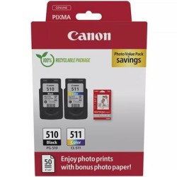 Tindikassett Canon PG-510-CL-511 multipakk
