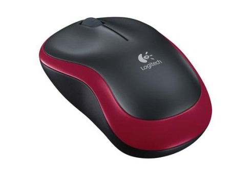 Juhtmeta Hiir Logitech M185, punane
