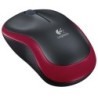 Juhtmeta Hiir Logitech M185, punane