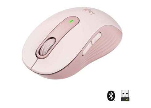 Juhtmeta Hiir Logitech Signature M650 L, roosa