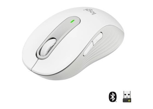 Juhtmeta Hiir Logitech Signature M650, valge