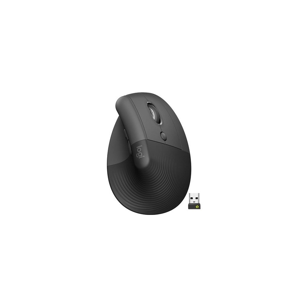 Juhtmata Hiir Logitech Lift Vertical Ergonomic, must