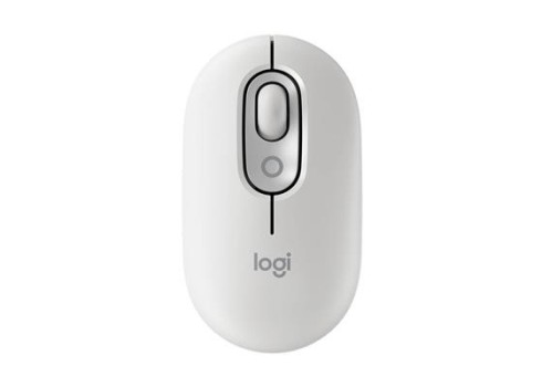 Juhtmeta Hiir Logitech POP Emoji, valge