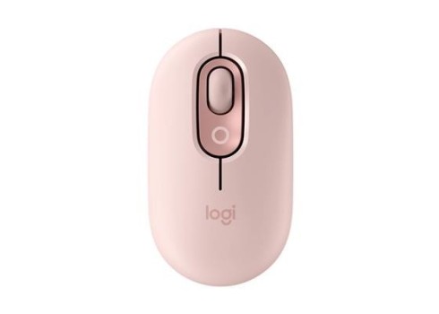 Juhtmeta Hiir Logitech POP Emoji, roosa