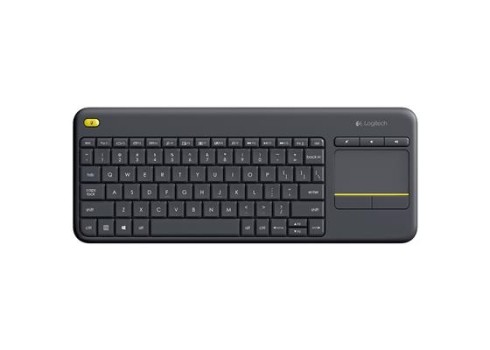 Klaviatuur Logitech K400 Plus US W, must