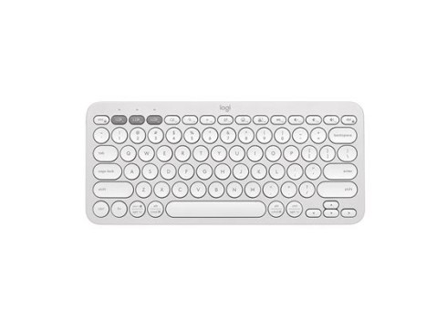 Klaviatuur Logitech Pebble Keyboard 2 US W, valge