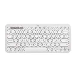 Klaviatuur Logitech Pebble Keyboard 2 US W, valge