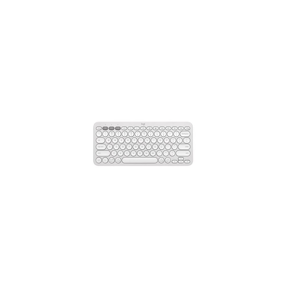 Klaviatuur Logitech Pebble Keyboard 2 US W, valge Klaviatuur Logitech Pebble Keyboard 2 US W, valge