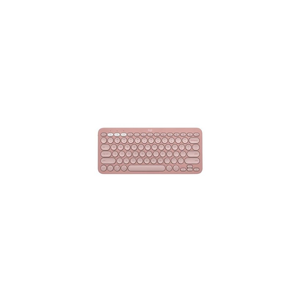 Klaviatuur Logitech Pebble Keyboard 2 US W, roosa Klaviatuur Logitech Pebble Keyboard 2 US W, roosa