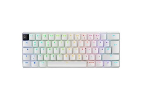 Klaviatuur Logitech Pro X 60 Tactile US W, valge