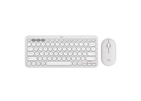 Desktop Logitech Pebble 2 Combo US W, valge