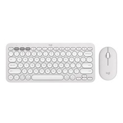 Desktop Logitech Pebble 2 Combo US W, valge