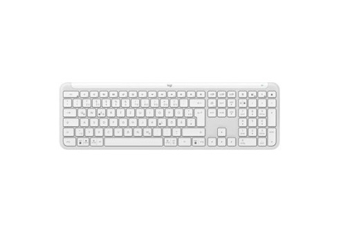 Klaviatuur Logitech Signature Slim K950 US W, valge