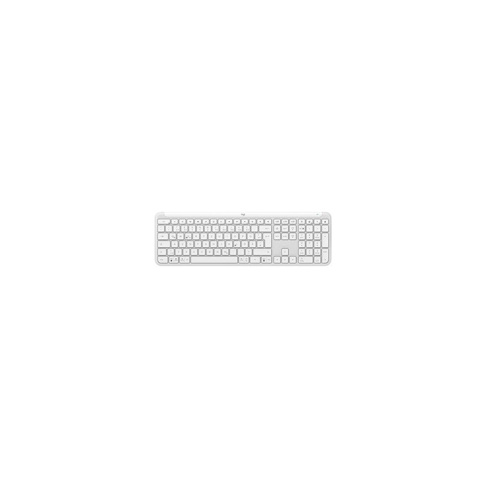 Klaviatuur Logitech Signature Slim K950 US W, valge