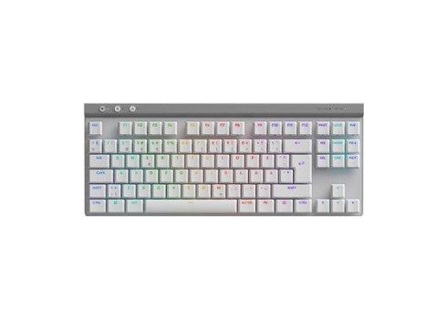 Klaviatuur Logitech G515 Lightspeed TKL Tactile SWE W, valge