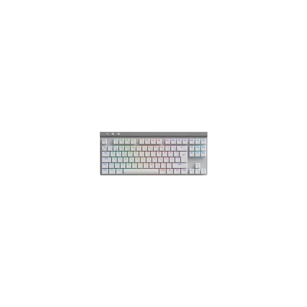 Klaviatuur Logitech G515 Lightspeed TKL Tactile SWE W, valge