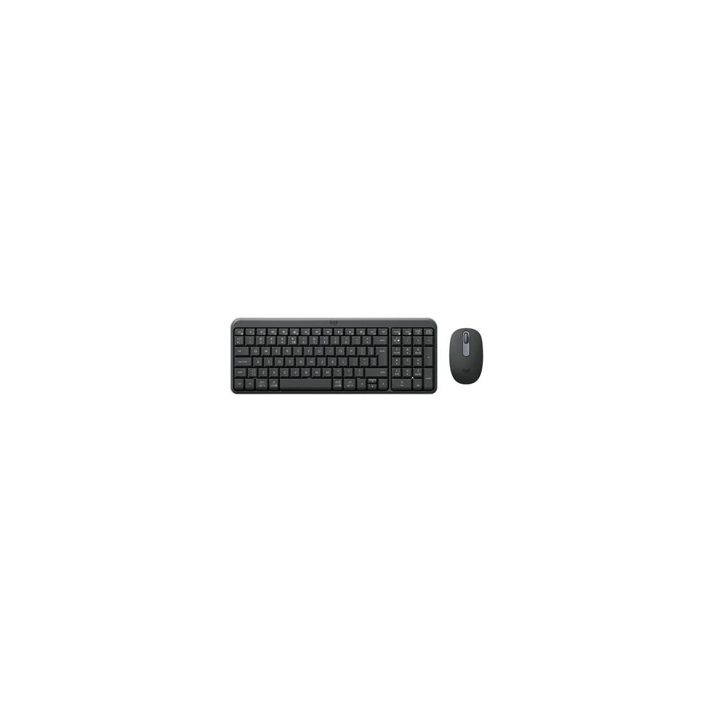 Desktop Logitech MK250 Compact US BT W, must
