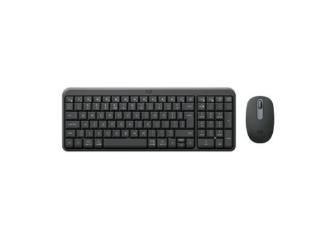 Desktop Logitech MK250 Compact SWE BT W, must