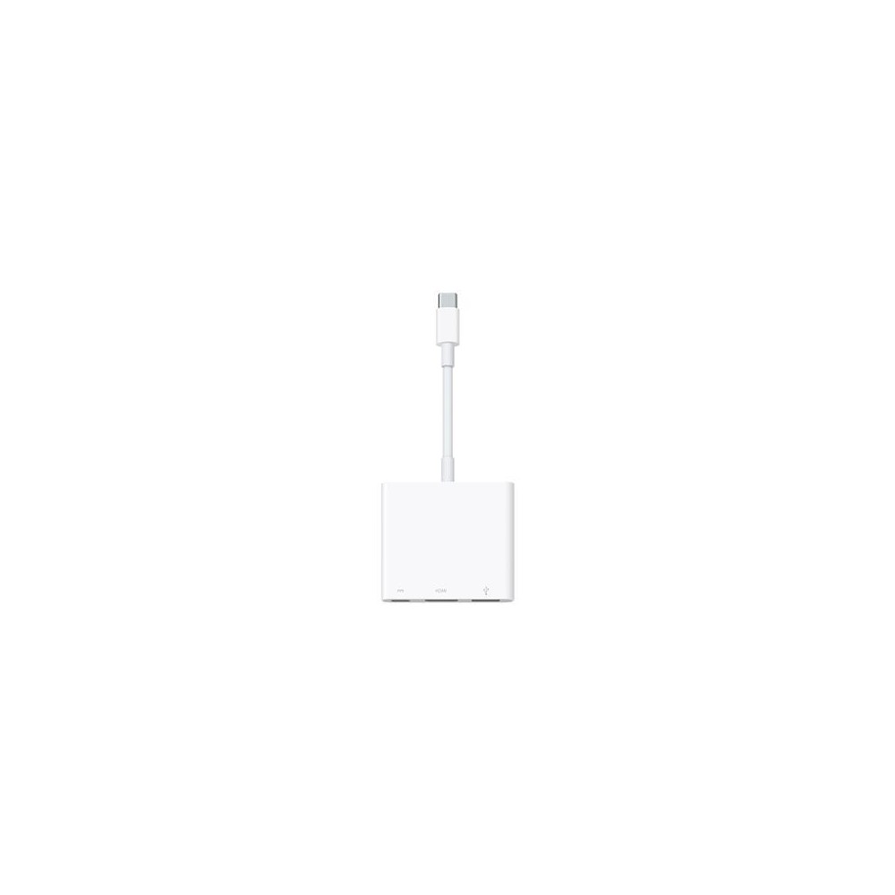 Adapter Apple USB-C pistik- USB-C-HDMI-USB-A pesa