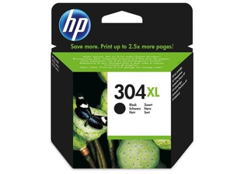 Tindikassett HP 304XL,must