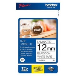 Lint Brother TZE231S 12mm must-valge 4m
