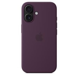 iPhone16 Silicone Case with MagSafe - Plum