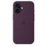 iPhone16 Silicone Case with MagSafe - Plum
