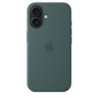iPhone16 Silicone Case with MagSafe - Lake Green