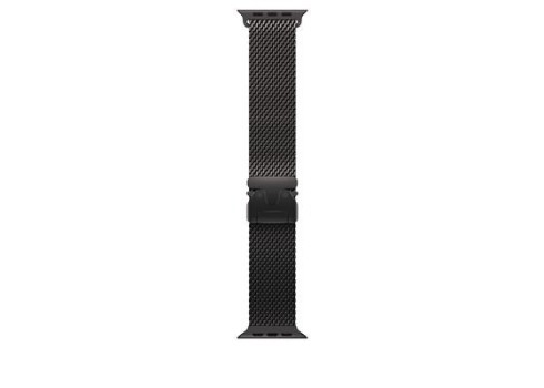 49mm Black Titanium Milanese Loop - Medium