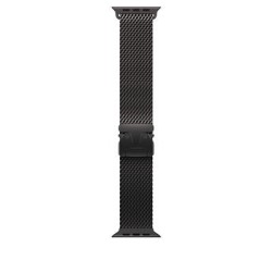 49mm Black Titanium Milanese Loop - Medium