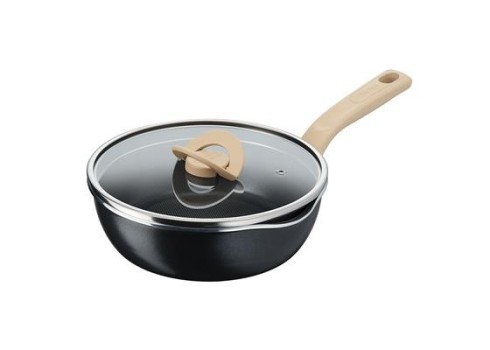Sügav pann kaanega 24cm, indukstsion, Tefal