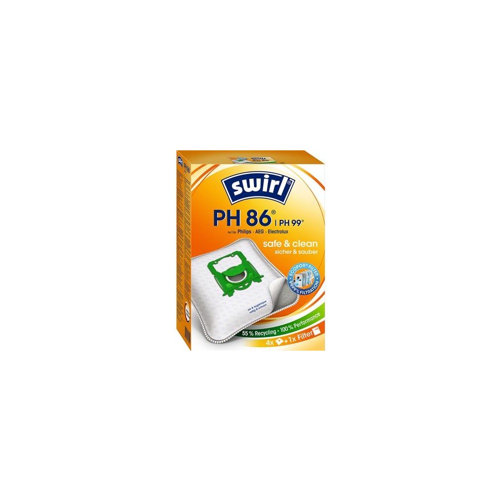 Tolmukotid Swirl PH86-PH99-4 EcoPor S-bag, 4+1
