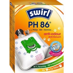 Tolmukotid Swirl MicroPor PET S-bag, 4+1