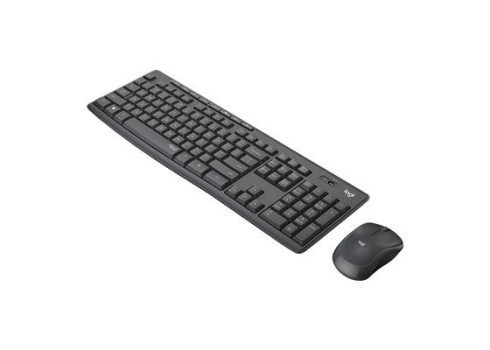 Desktop Logitech Slim Combo MK295 SWE W, must