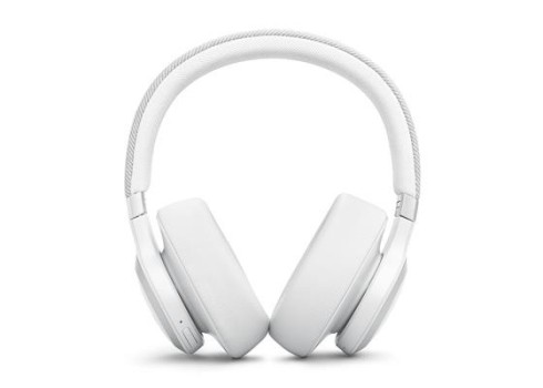 Juhtmevabad kõrvaklapid JBL LIVE 770 NC, valge