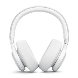 Juhtmevabad kõrvaklapid JBL LIVE 770 NC, valge