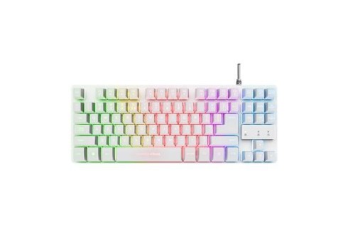 Klaviatuur Trust GXT 833 Thado TKL SWE, Valge