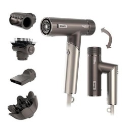 Föön Shark SpeedStyle Pro Flex  4-ühes, moka-hõbedane
