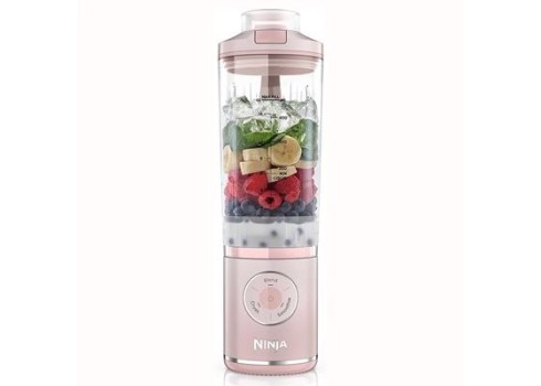 Kaasaskantav juhtmevaba blender Ninja Blast Max, roosa