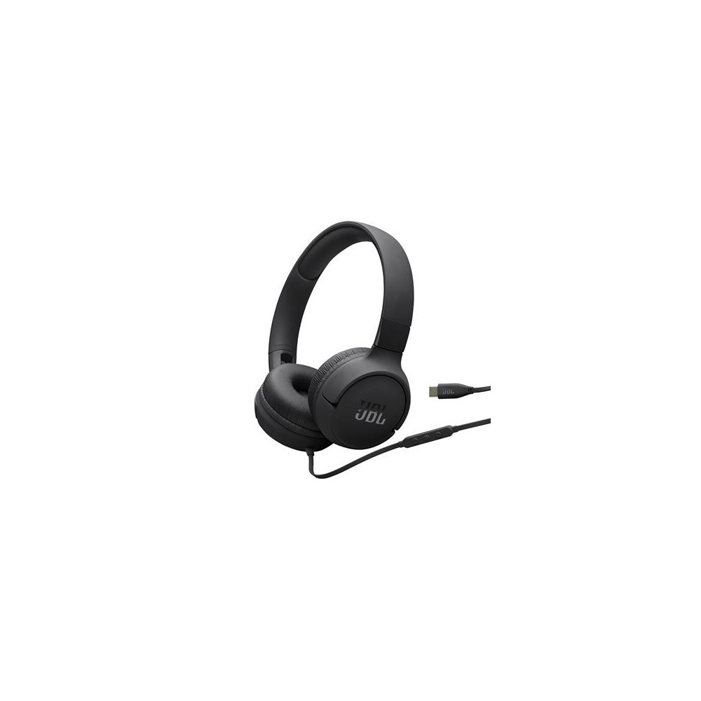 Kõrvaklapid JBL T520C, kõrva pealsed, must