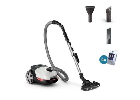 Tolmuimeja tolmukotiga Philips 6000 seeria, Valge