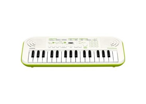 Casio minisüntesaator 32-klahvi - valge-roheline
