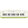 Casio minisüntesaator 32-klahvi - valge-roheline