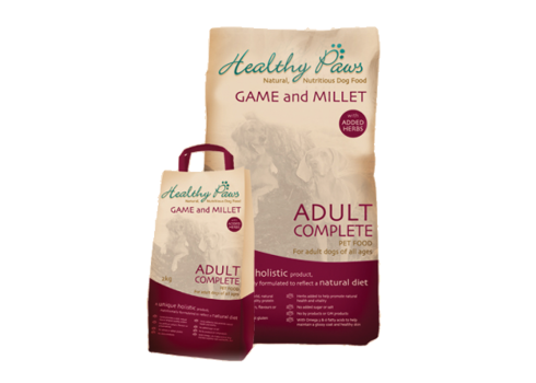 Healthy Paws koeratoit Ulukiliha & Hirsiga 12kg