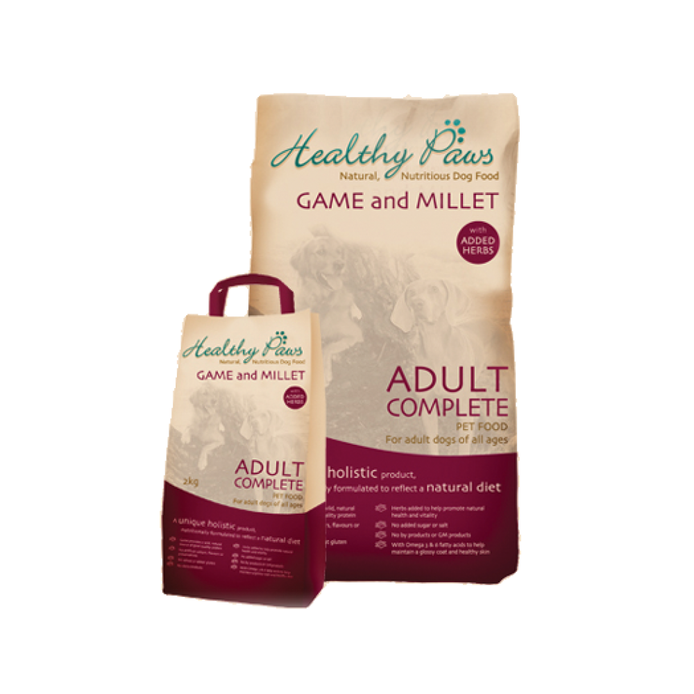 Healthy Paws koeratoit Ulukiliha & Hirsiga 12kg